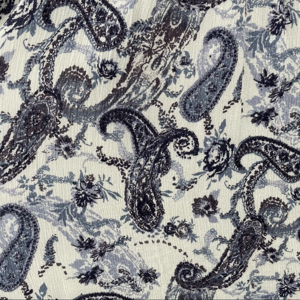 Altard State White & Blue Paisley Dress - Picture 12 of 14
